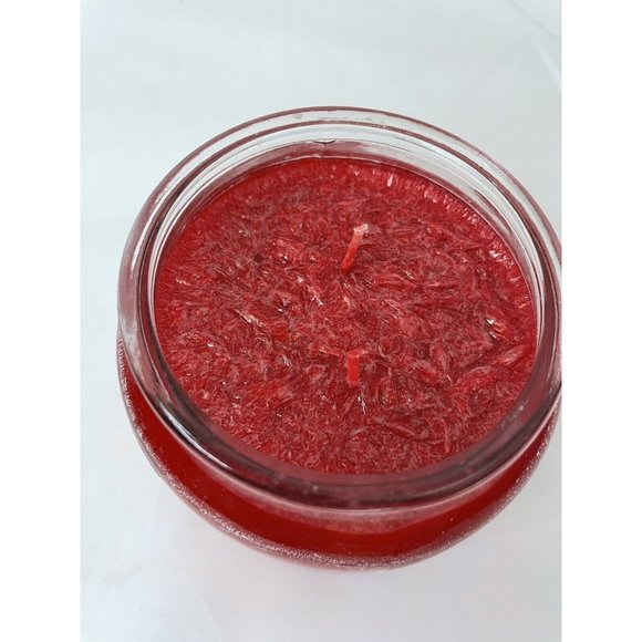 10oz Mia Bella's Natural Palm Wax Double Wick Candle - NEW (Pomegranate) - Picture 4 of 4